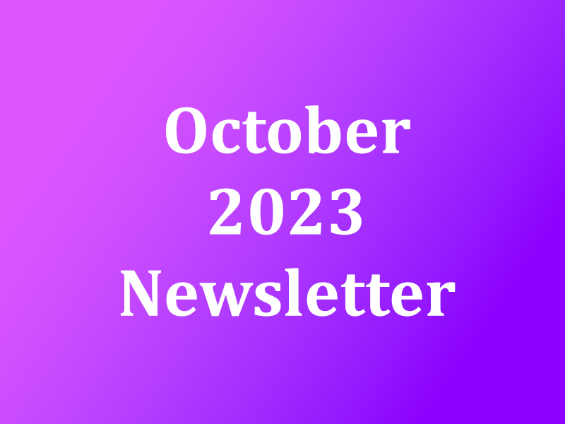 October 2023 Newsletter